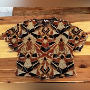 Anthropology Textured Top